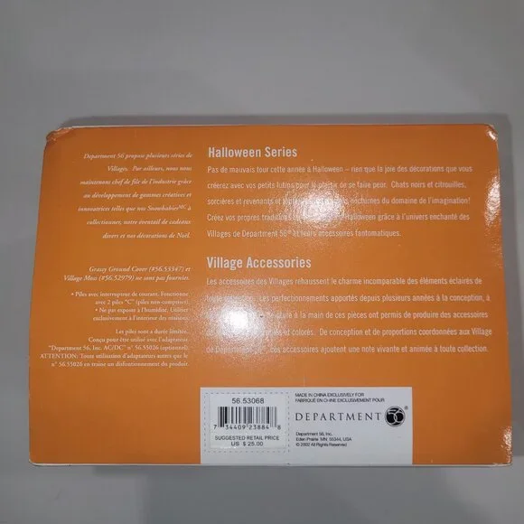 Department 56 Snow Village Halloween Village Accessories Haunted Outhouse 53068 - Picture 4 of 9